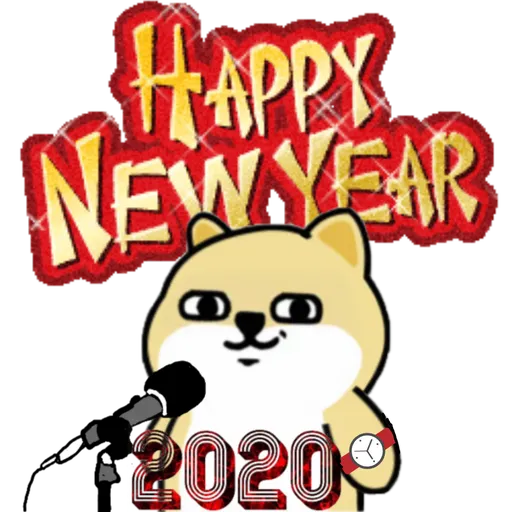 中國香港肥柴仔@New Year- Sticker