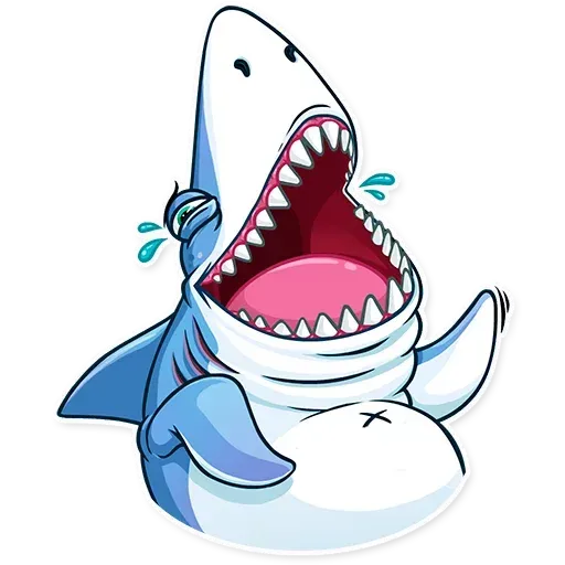 Shark- Sticker