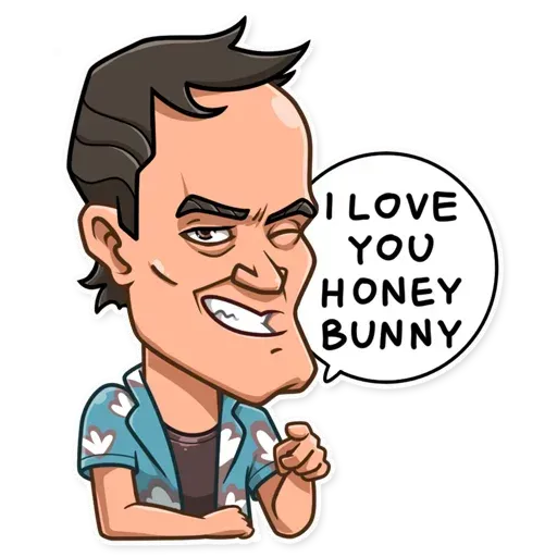 Quentin Tarantino - Sticker 7