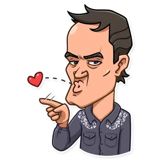 Quentin Tarantino - Sticker 2