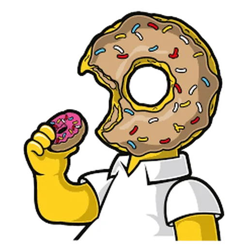 Simpson- Sticker
