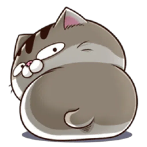 Fat Cat Ami - Sticker 5