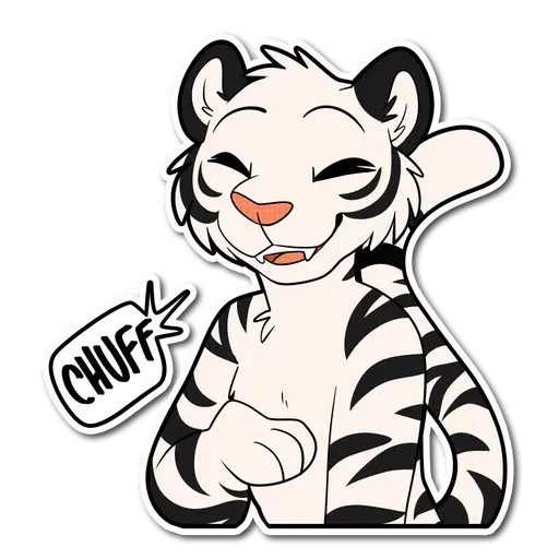 White Tiger - Sticker 4