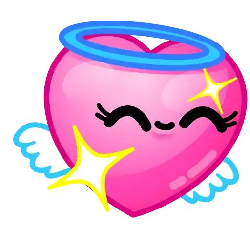 Hearts emoji - Sticker
