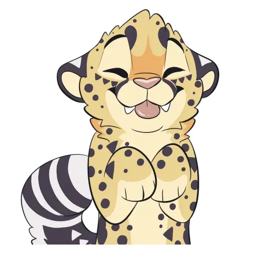 Sage cheetah - Sticker 4