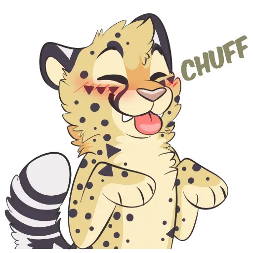 Sage cheetah - Sticker 3