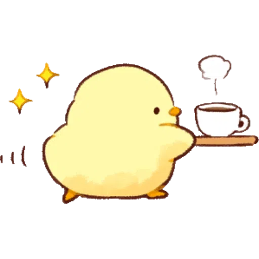 soft and cute chick 01 - Sticker 6