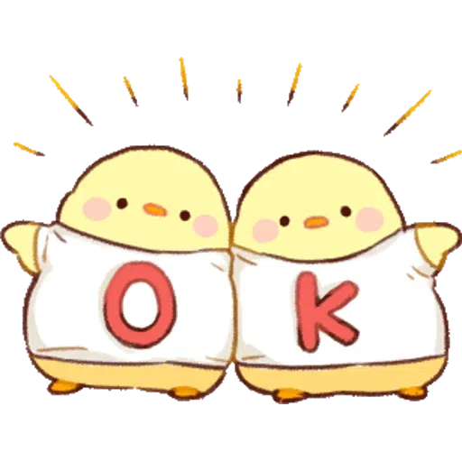 soft and cute chick 01- Sticker