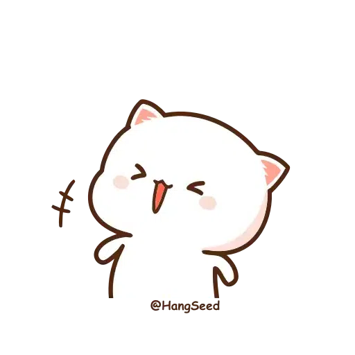 Animated cute cats 2 - Sticker 6