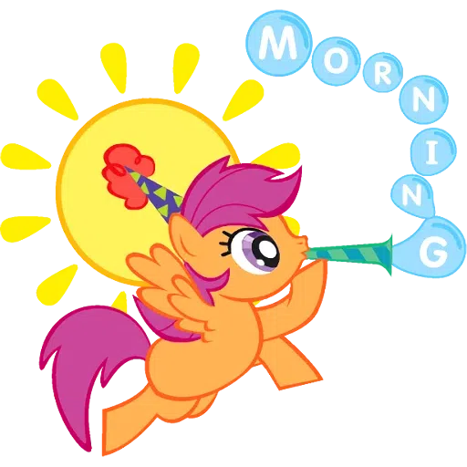 Pony message- Sticker