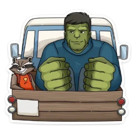 Hulk - Sticker 2