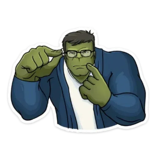 Hulk- Sticker