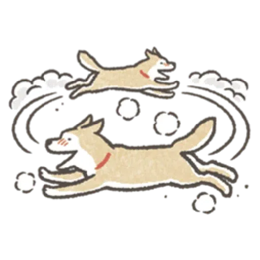 Shiba dog- Sticker