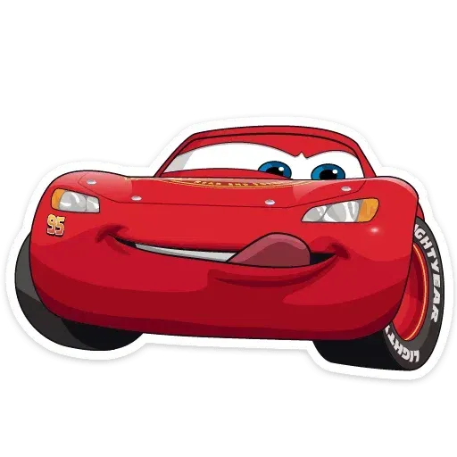 The Cars Sticker pack - Stickers Cloud