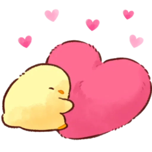soft and cute chick 12- Sticker