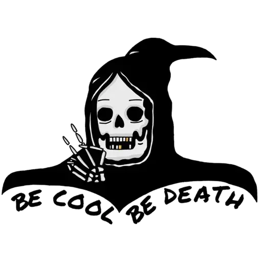 Death - Sticker 3
